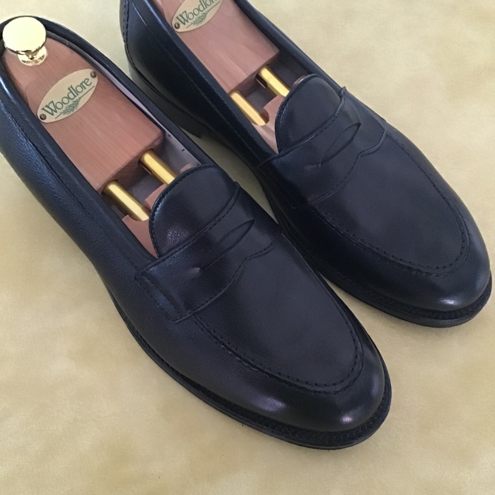 NEW with BOX Alden Loafer 9695 Black Size 10 D - $150 off retail